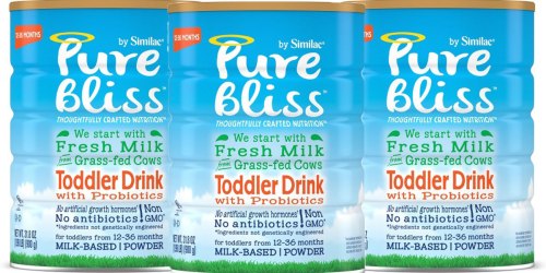 Target: Similac Pure Bliss 32 oz Containers Just $17.49 Each After Gift Card (Regularly $29.99)