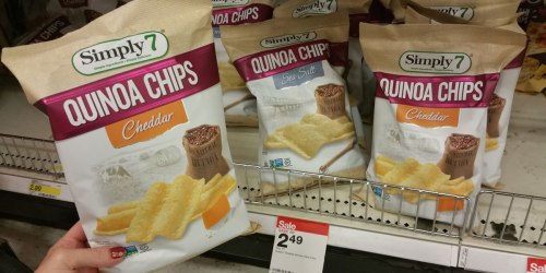 Target Shoppers! Simply 7 Quinoa Chips Only 49¢ Per Bag