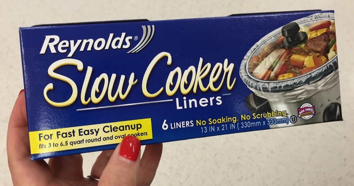 Target Reynold's Slow Cooker Liners ONLY 1.87 (Just 31¢ Per Liner) + MORE