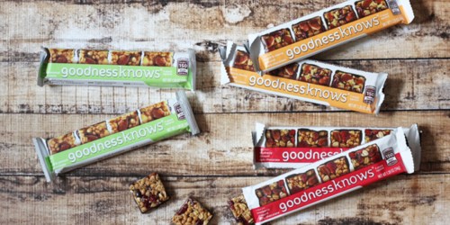 FREE Goodness Knows Snack Bar at Farm Fresh & Affiliate Stores (Must Load eCoupon Today)