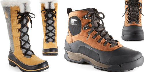 REI: Extra 25% Off Clearance = Women’s Sorel Boots Only $59.87 Shipped (Regularly $150) + More