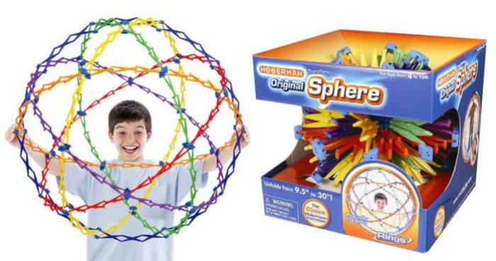 Hoberman Sphere Rings Toy