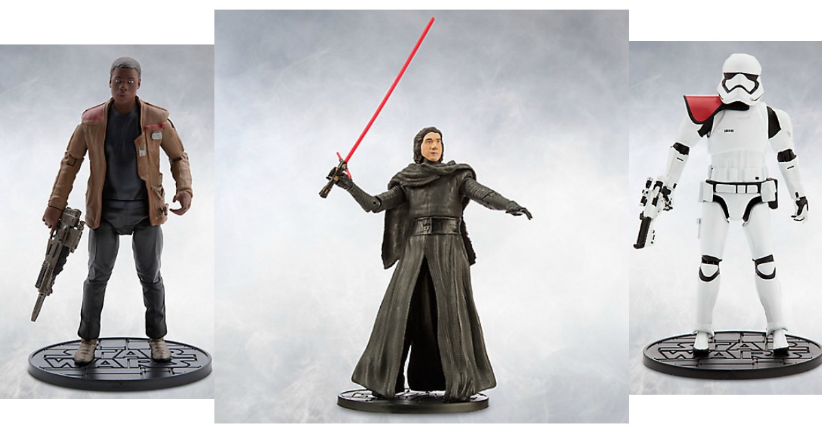 Disney Store Star Wars: The Force Awakens 14.5” Talking Fin Action