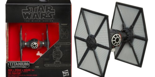 Amazon: Star Wars Episode VII Black Series Titanium First Order Special Forces TIE Fighter Only $2.99 Shipped (regularly $7.49)