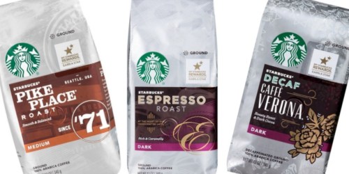 Target.com: Starbucks Ground or Whole Bean Coffee 12 Oz Bags Only $3.92 (After Gift Card)