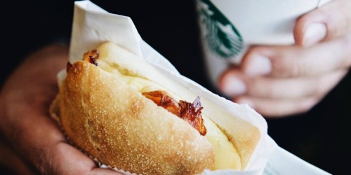 Starbucks Fans! Grande Brewed Coffee AND Breakfast Sandwich ONLY $5