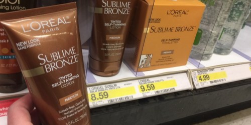 Target: L’Oreal Sublime Bronze Lotion Only $2.44 (Regularly $8.59) + More