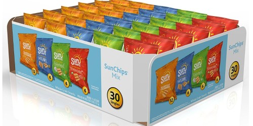 Amazon: Sunchips 30-Count Variety Pack Only $8.07 Shipped (Just 27¢ Per Bag)