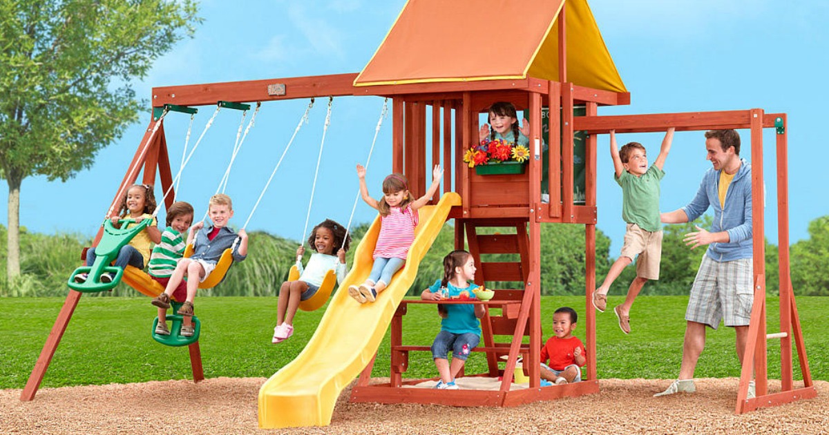 Toys r us store swing set