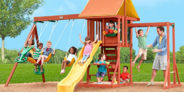 ToysRUs: Cedarbrook Wood Gym Set Only $499.99 (Regularly $649.99) + More