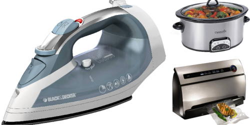 Target Shoppers! Save on Black & Decker Irons, Crock-Pot Slow Cookers & More (Starting 3/12)