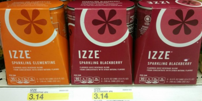 Target: Izze Sparkling Juice 4 Pack Only 95¢