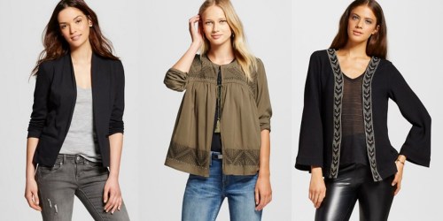 Target.com: Women’s Merona Blazer Only $8.98 (Regularly $29.99) + More Great Deals