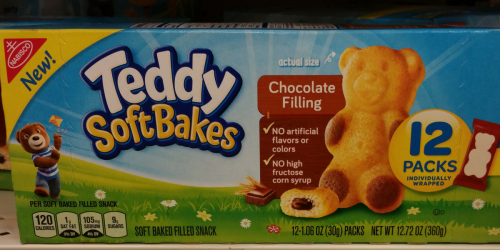 Target Shoppers! Save OVER 40% Off Teddy Graham Soft Bakes