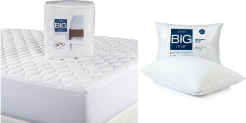 Kohls: The Big One Full Size Mattress Pad AND Standard Pillow Only $13.58 for BOTH ($50+ Value)