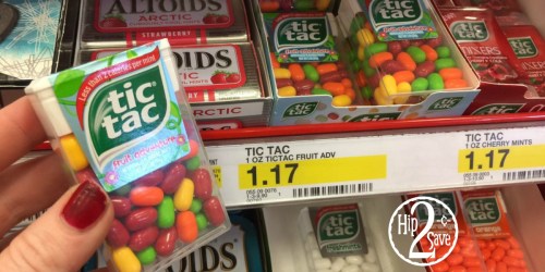 Target: FOUR Tic Tac Mint Packs Only 1¢