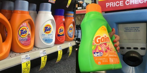 CVS: Tide & Gain Liquid Laundry Detergent Just $2.14 Each (Regularly $8.79) – Thru Tomorrow
