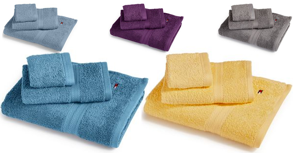 Tommy Hilfiger Bath Towels $4.99!