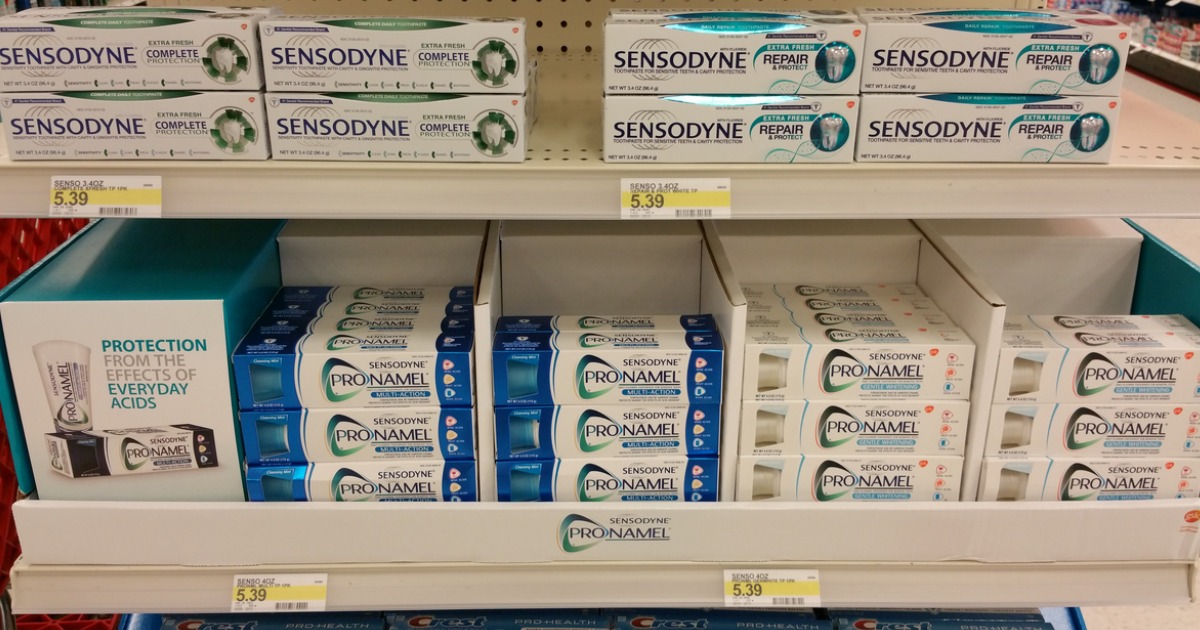 target sensodyne toothpaste