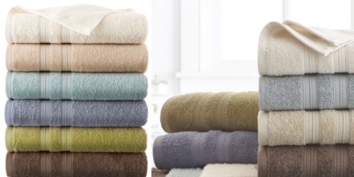 JCPenney.com: Home Expressions Bath Towels Only $2.40 Each (Regularly $10)