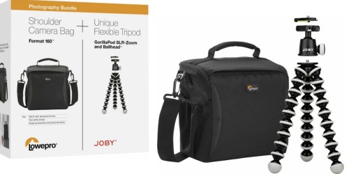 Amazon: Lowepro/Joby Camera Bag & GorillaPod Tripod Only $39.99 Shipped (Regularly $99.99)