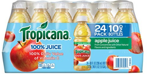 Amazon: 24 Tropicana Apple Juice Singles Only $11.48 (Just 48¢ Each)