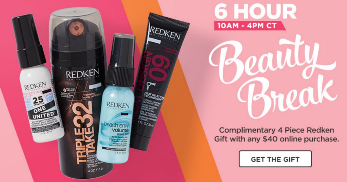 16 NYX Cosmetics Items AND 40 Redken Styling Set ONLY 50 Shipped (Today Until 4PM CT