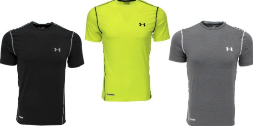 Under Armour Men’s HeatGear Sonic Fitted T-Shirt Only $14.99 Shipped (Regularly $24.99)