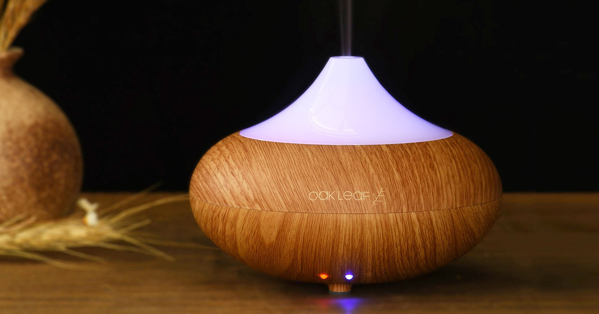 Amazon Essential Oil Diffuser Only 19.99, 6 Pack Essential Oils 9.99