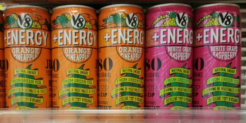 Need Cheap Energy? Print this New $1/1 V8 +Energy Drink Coupon & Score 32¢ Cans at Target