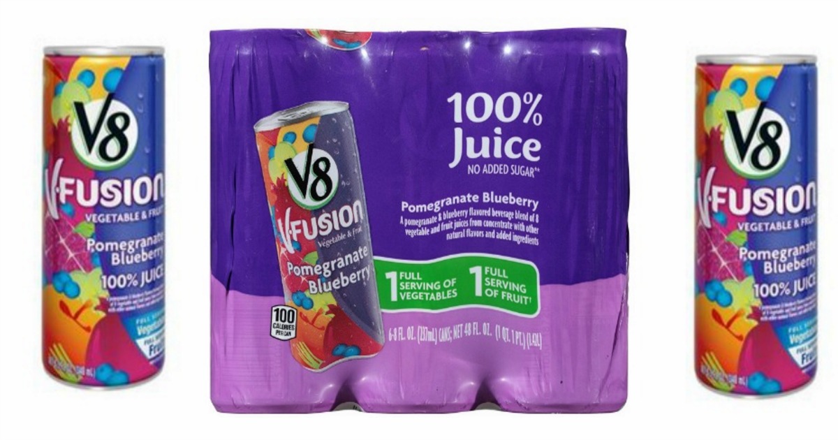 Amazon Prime V8 VFusion Pomegranate Blueberry 8 Ounce Cans 24 Pack