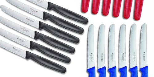 Victorinox Swiss Cutlery 6-Piece Knife Set Only $28.99 Shipped (Regularly $49.99)