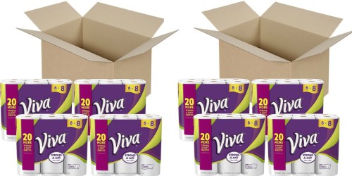 Amazon Prime: VIVA Big Roll Paper Towels 24-Count Only $17.08 Shipped (Just 71¢ Per Roll)
