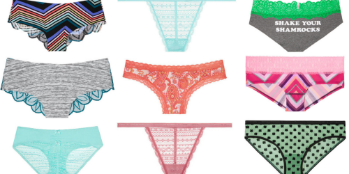 Victoria’s Secret Angel Cardholders: Eight Panties Only $28 Shipped (Just $3.50 Each)