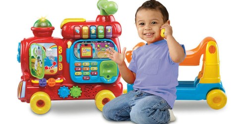 Walmart.com: VTech Sit-To-Stand Ultimate Alphabet Train Only $23.11 (Regularly $44.99)