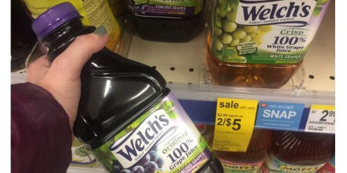 Walgreens: Welch’s 100% Grape Juice Only $1.50 Each