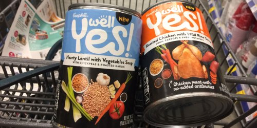 Walgreens: Campbell’s Well Yes! Soup As Low As 50¢