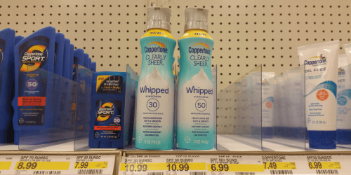 The Warmer Months are Near! Save on Coppertone Sunscreen at Target…