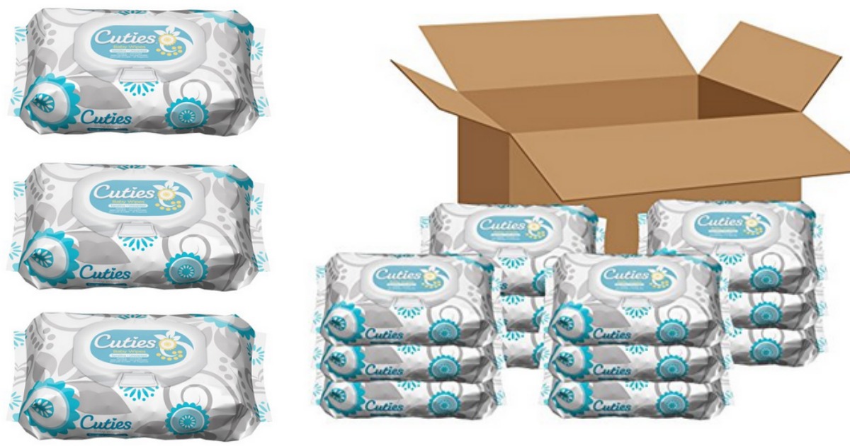 Amazon Prime 12 Packs of Cuties 72Count Baby Wipes Only 11 Shipped