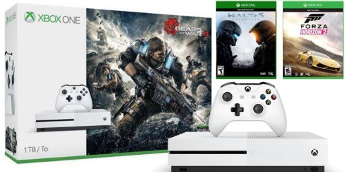 Xbox One S Console Gears of War Bundle AND 2 Extra Games Only $249.99 Shipped (Reg. $349.99)