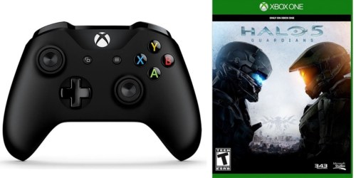 Xbox One Wireless Controller AND Halo 5: Guardians Game Only $54.99 Shipped (Regularly $79)