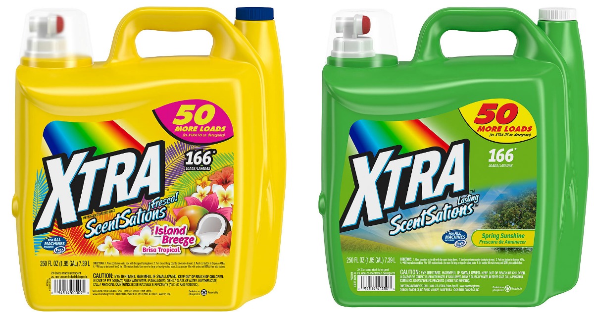 Kmart Buy 2 Get 1 FREE Household Products = Xtra Laundry Detergent 166