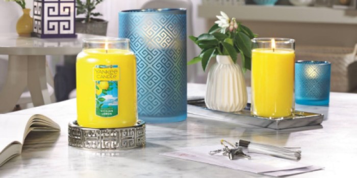 Yankee Candle: Buy up to 3 of ANY Size Candle AND Get The Same Number FREE