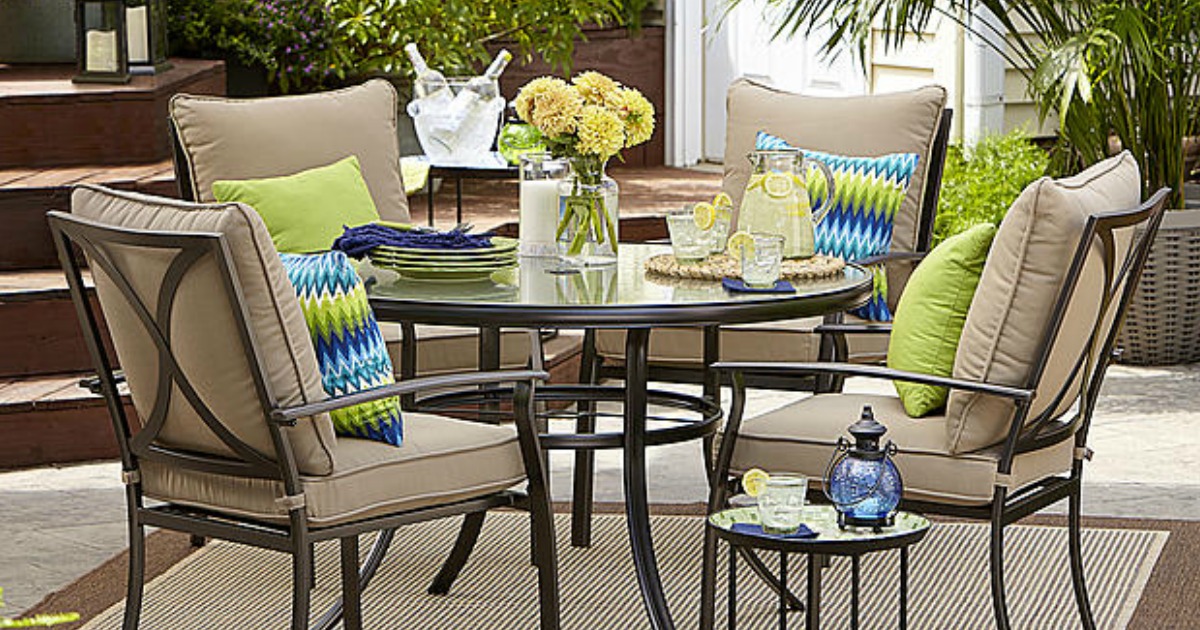 Garden oasis patio discount set