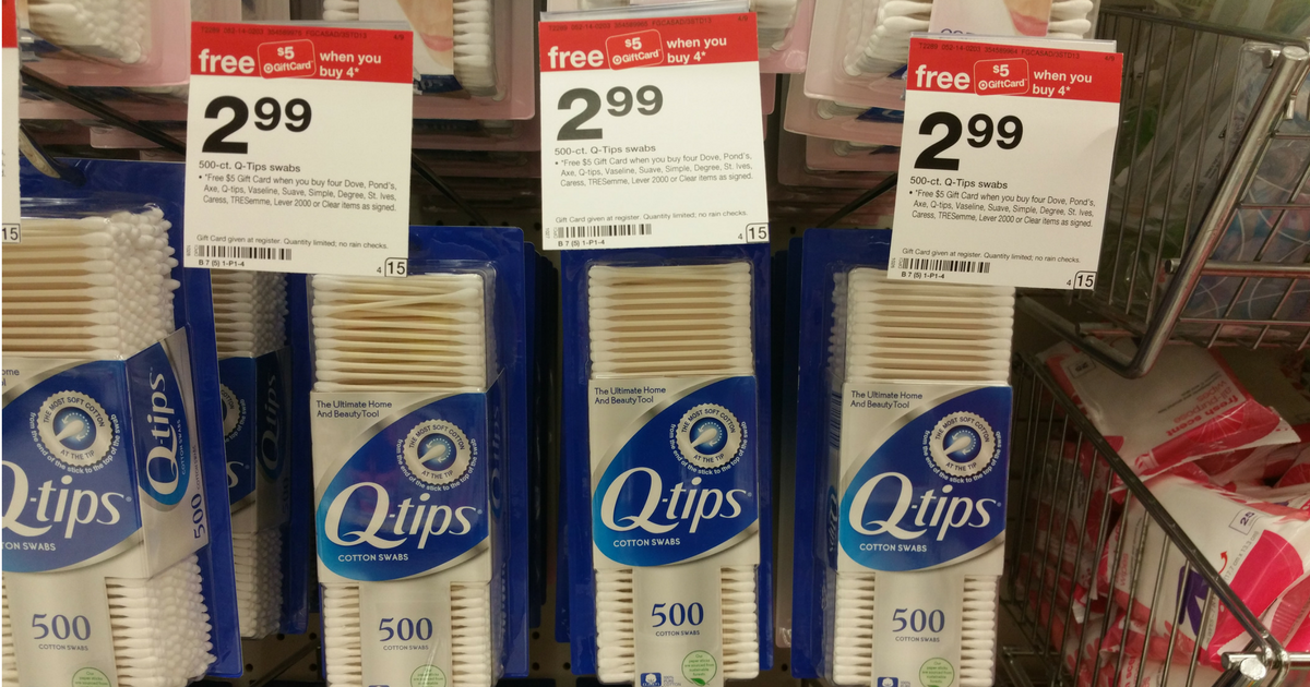 Target 5 Gift Card When You Purchase 4 Select Unilever Products = HOT