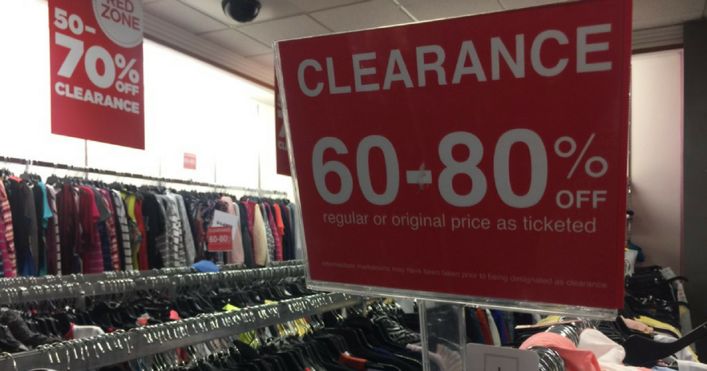 JCPenney Clearance Up To 80% Off + Extra 25% Off with Mobile Coupon
