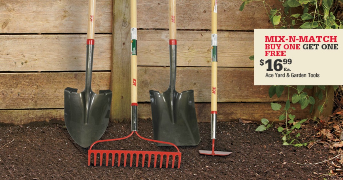 Ace Hardware Buy 1 Get 1 FREE Garden Tools (Choose from