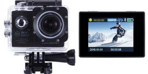 Amazon: HD Sports Action Camera w/ Waterproof Case & Accessory Kit Only $40 (Reg. $58)