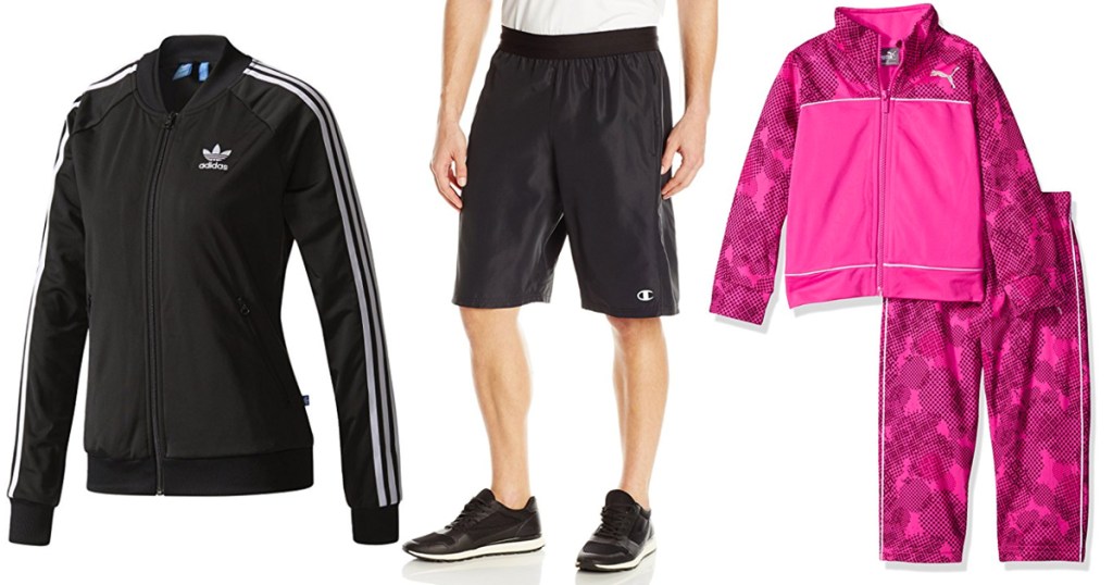 Adidas Champion PUMA Athletic Clothing