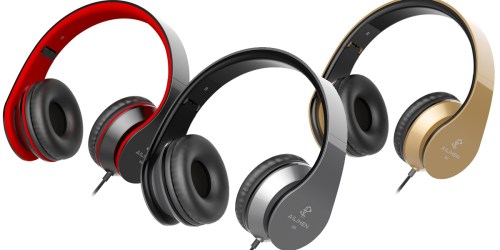 Amazon: Ailihen Foldable Headphones Only $12.58